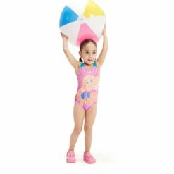 Girls Digital Printed Swimsuit