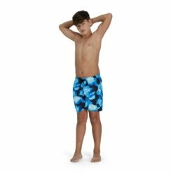 Boys Printed Leisure 15" Watershort -ALLENS SWIMWEAR Sales 8 09067h220 x1