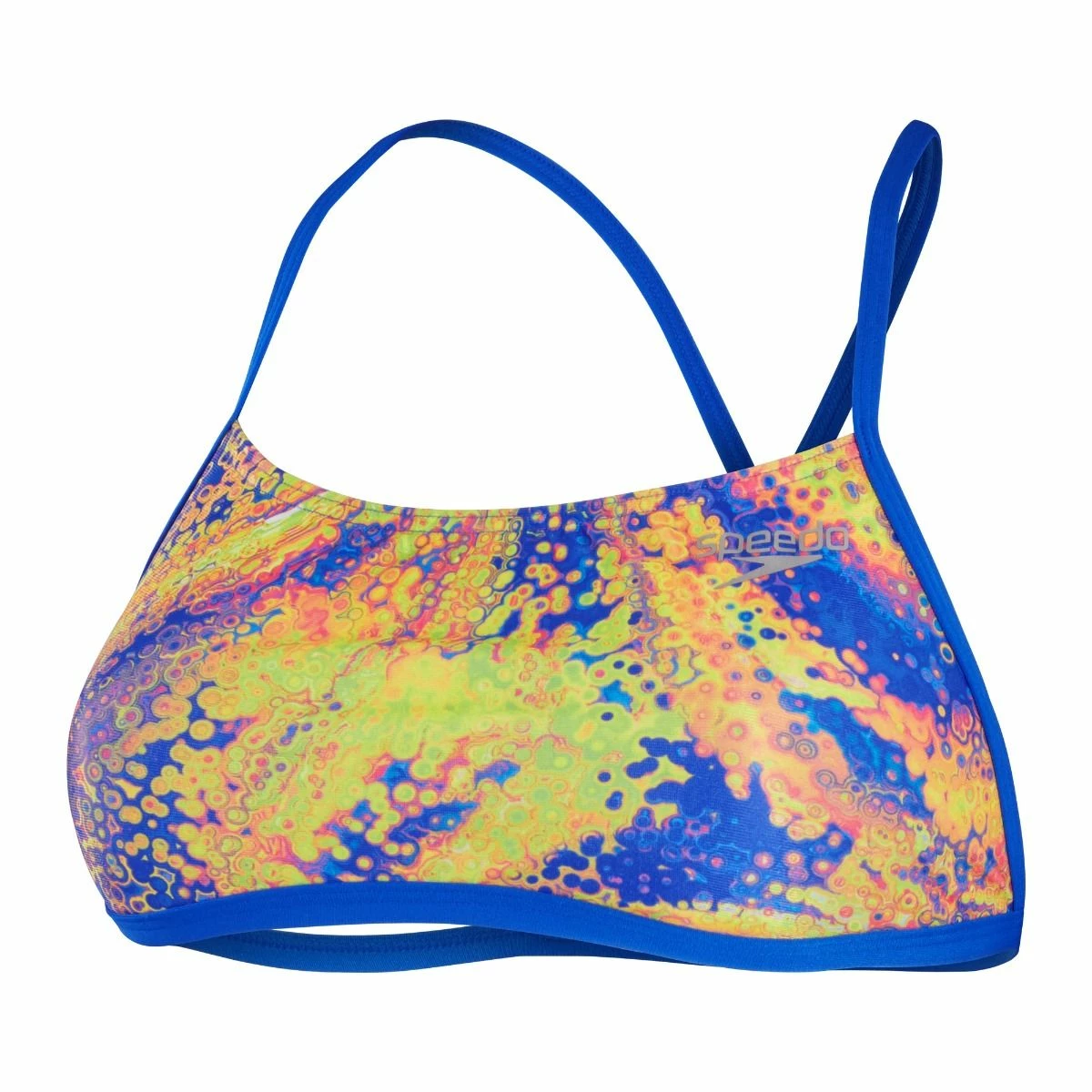 Womens Allover Digital Cross Back Crop Top 8 Womens Allover Digital Cross Back Crop Top - Image 6