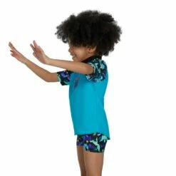 Boys Short Sleeve Printed Rash Top Set -ALLENS SWIMWEAR Sales 8 11883h030 x6