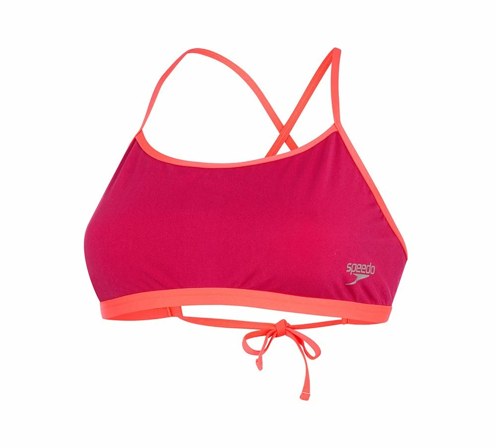 Womens Solid Tie-Back Crop Top 6 Womens Solid Tie-Back Crop Top - Image 4