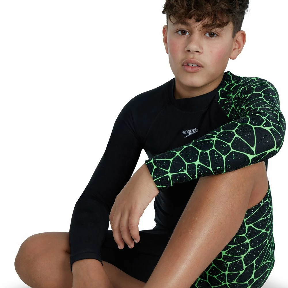 Boys Long Sleeve Printed Rash Top 12 Boys Long Sleeve Printed Rash Top - Image 10