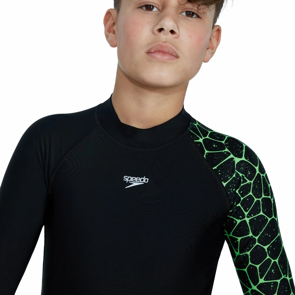 Boys Long Sleeve Printed Rash Top 11 Boys Long Sleeve Printed Rash Top - Image 9