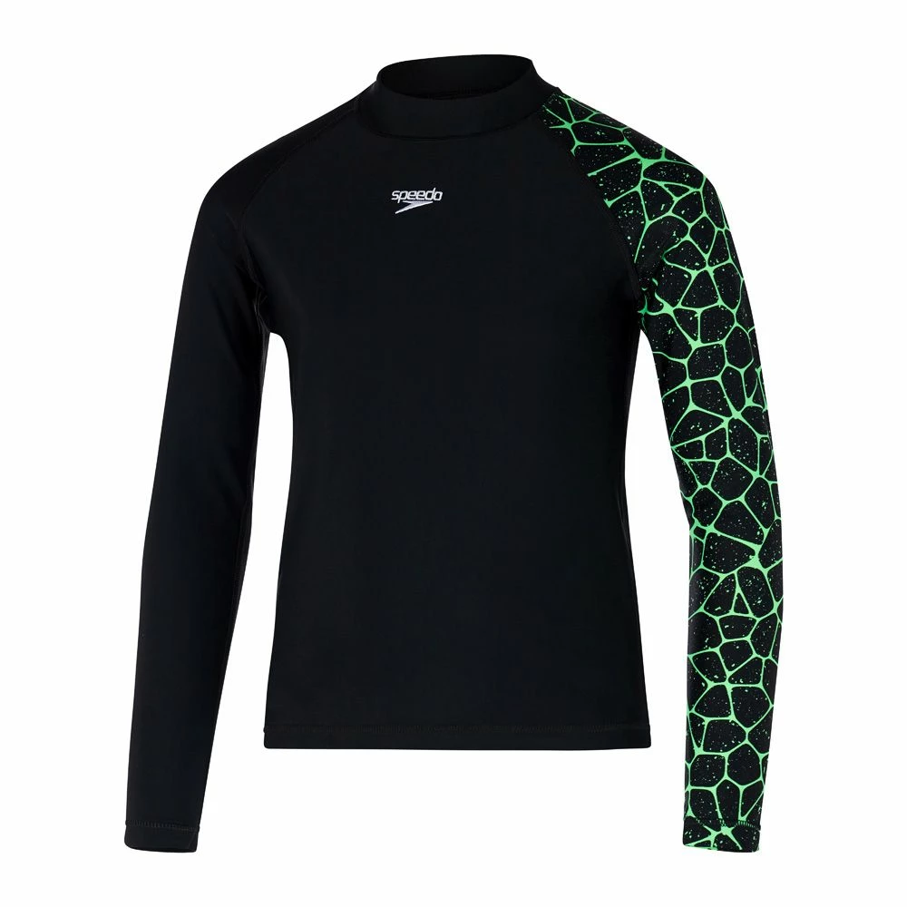 Boys Long Sleeve Printed Rash Top 7 Boys Long Sleeve Printed Rash Top - Image 5