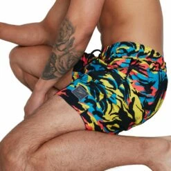 Mens Printed Leisure 16" Watershort -ALLENS SWIMWEAR Sales 8 12837h067 w3