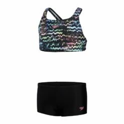 Allover 2 Piece Boyleg Short