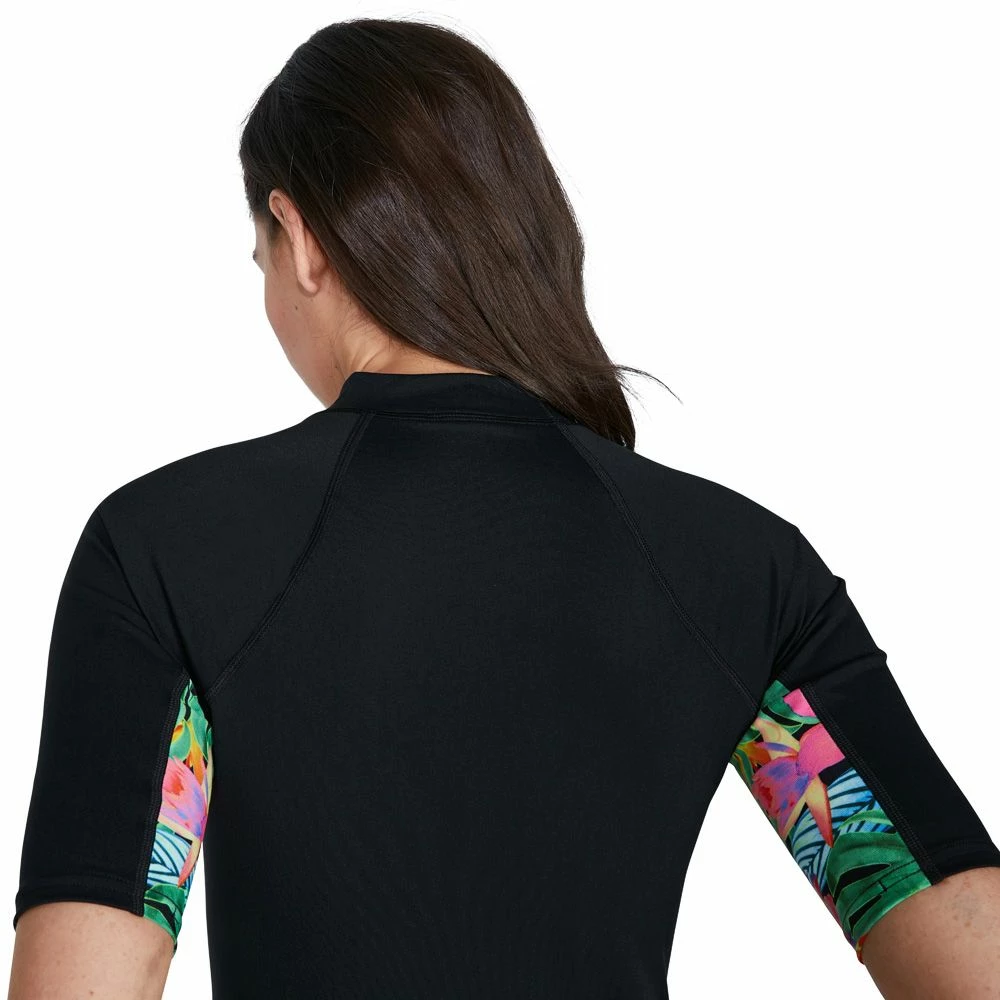 Womens Short Sleeve Printed Rash Top 11 Womens Short Sleeve Printed Rash Top - Image 9