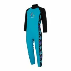 Boys Printed Panel Long Sleeve All-In-One Sun Suit -ALLENS SWIMWEAR Sales 8 13502h030 y1