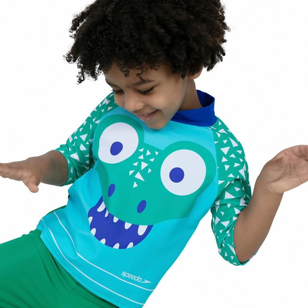 Corey Croc Swim Top & Short Set 4 Corey Croc Swim Top & Short Set - Image 2