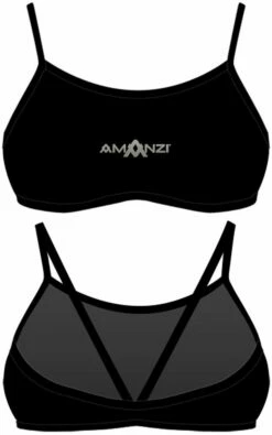 Womens Jet Bikini Top -ALLENS SWIMWEAR Sales am11000 jet