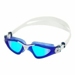 Kayenne Titanium Mirrored Goggle -ALLENS SWIMWEAR Sales ep2964409lmb kayenne dark blue white lmb 02 left