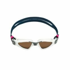 Kayenne Small Fit Polarized Goggle -ALLENS SWIMWEAR Sales ep2970910lpb kayenne compact white grey lpb 01 front