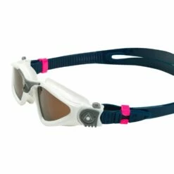 Kayenne Small Fit Polarized Goggle -ALLENS SWIMWEAR Sales ep2970910lpb kayenne compact white grey lpb 05 side