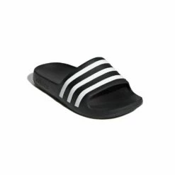 Adilette Aqua Slides -ALLENS SWIMWEAR Sales f35556 6 footwear photography front lateral top view white