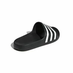 Adilette Aqua Slides -ALLENS SWIMWEAR Sales f35556 7 footwear photography back lateral top view white