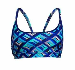 Ladies Blue Bunkers Sports Top