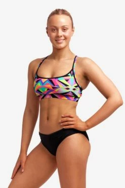 Ladies Crystal Eyes Sports Top -ALLENS SWIMWEAR Sales fs02l crystal eyes 15