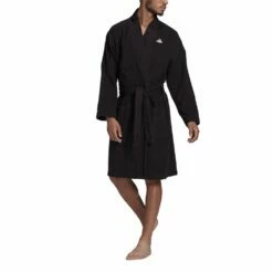 Bathrobe 13 Bathrobe -ALLENS SWIMWEAR Sales fs3373 hdw on model front transparent