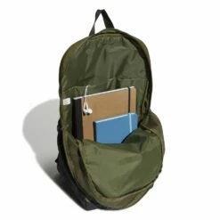 Motion Graphic Linear Backpack -ALLENS SWIMWEAR Sales hi5992 4 hardware photography front inside view white