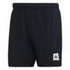 Mens Short Length Solid Swim Shorts -ALLENS SWIMWEAR Sales hp1774 1 apparel photography front view white