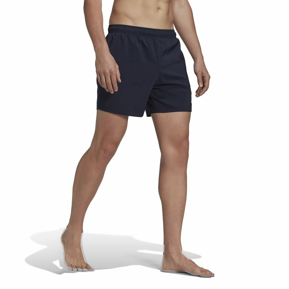 Mens Short Length Solid Swim Shorts 6 Mens Short Length Solid Swim Shorts - Image 4