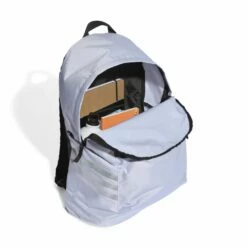 Classics Future Icons 3-Stripes Glam Backpack -ALLENS SWIMWEAR Sales hs3077 4 hardware photography front inside view white