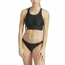 Branded Beach Bikini -ALLENS SWIMWEAR Sales hs5328 5 apparel on model front view white