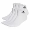 Cushioned Sportswear Ankle Socks 6 Pairs -ALLENS SWIMWEAR Sales ht3442 1 hardware photography side center view white