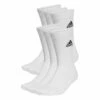 Cushioned Sportswear Crew Socks 6 Pairs -ALLENS SWIMWEAR Sales ht3453 1 hardware photography side center view white