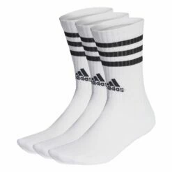 3-Stripes Cushioned Crew Socks 3 Pairs