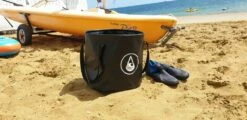 Beach Bucket Black 10 Beach Bucket Black -ALLENS SWIMWEAR Sales inventsports waterproof beach bucket black 3