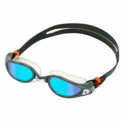 Kaiman Exo Titanium Mirror Goggle -ALLENS SWIMWEAR Sales kaiman exo ep2981000lmb grey transparent lmb 01 left