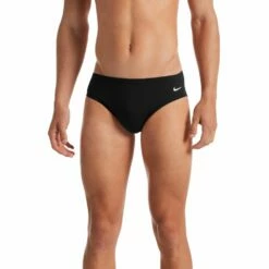 Nike Mens Solid Brief Black