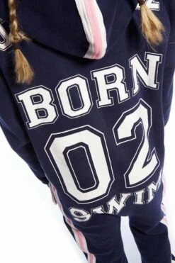 Swimzi Navy Pink Born 02 Swim Onesie -ALLENS SWIMWEAR Sales swimzi navypink detail 1