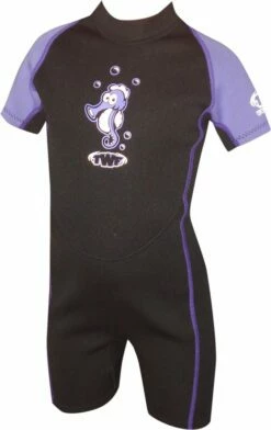 Kids Seahorse 2mm Summer Shortie Wetsuit