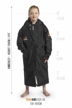 XK Swimzi Performance Changing Robe -ALLENS SWIMWEAR Sales xk back in stock product image 926x1389 kids 1 1